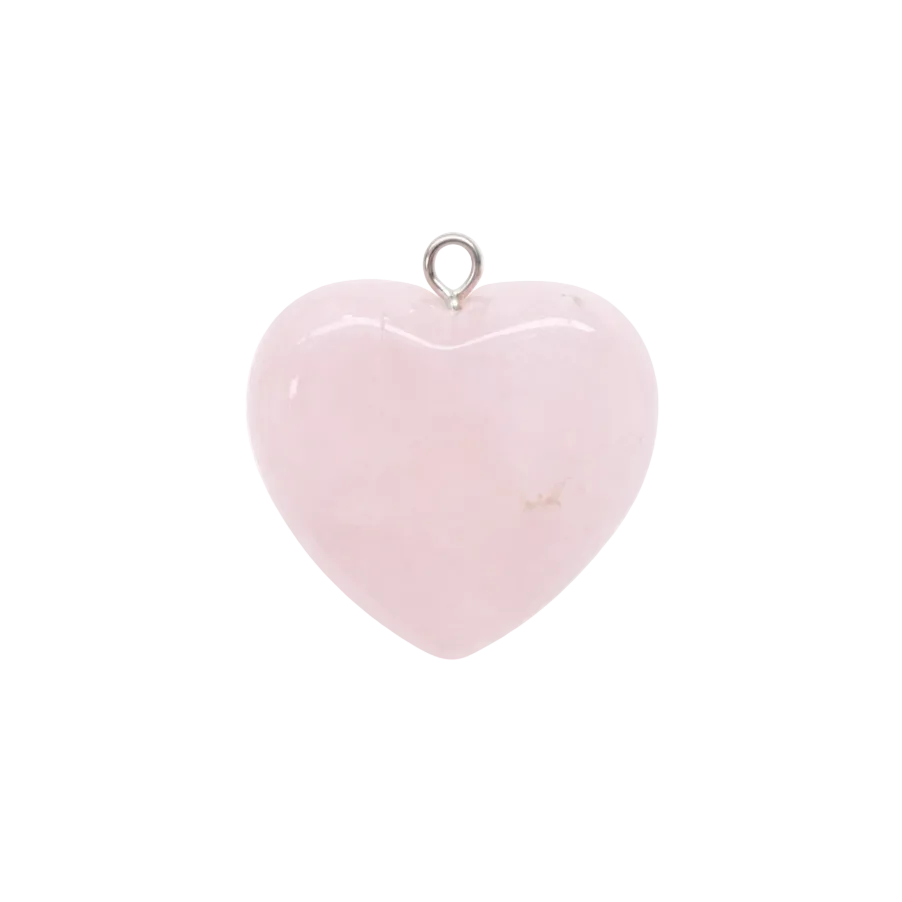 Pure Rose Quartz Heart