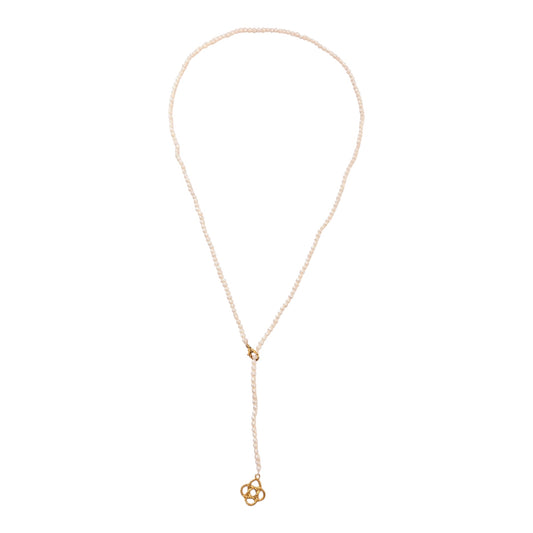 Pearl Lariat Kolye