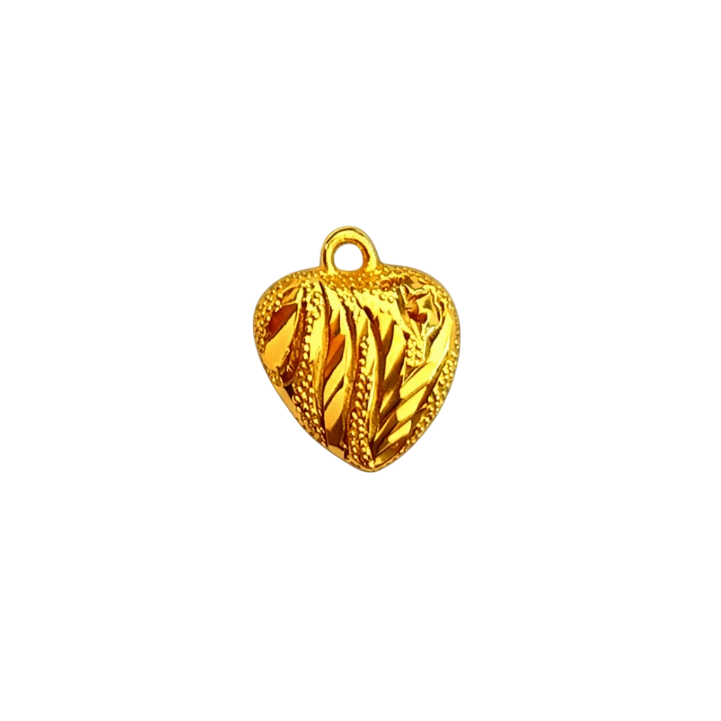 Golden Texture Heart