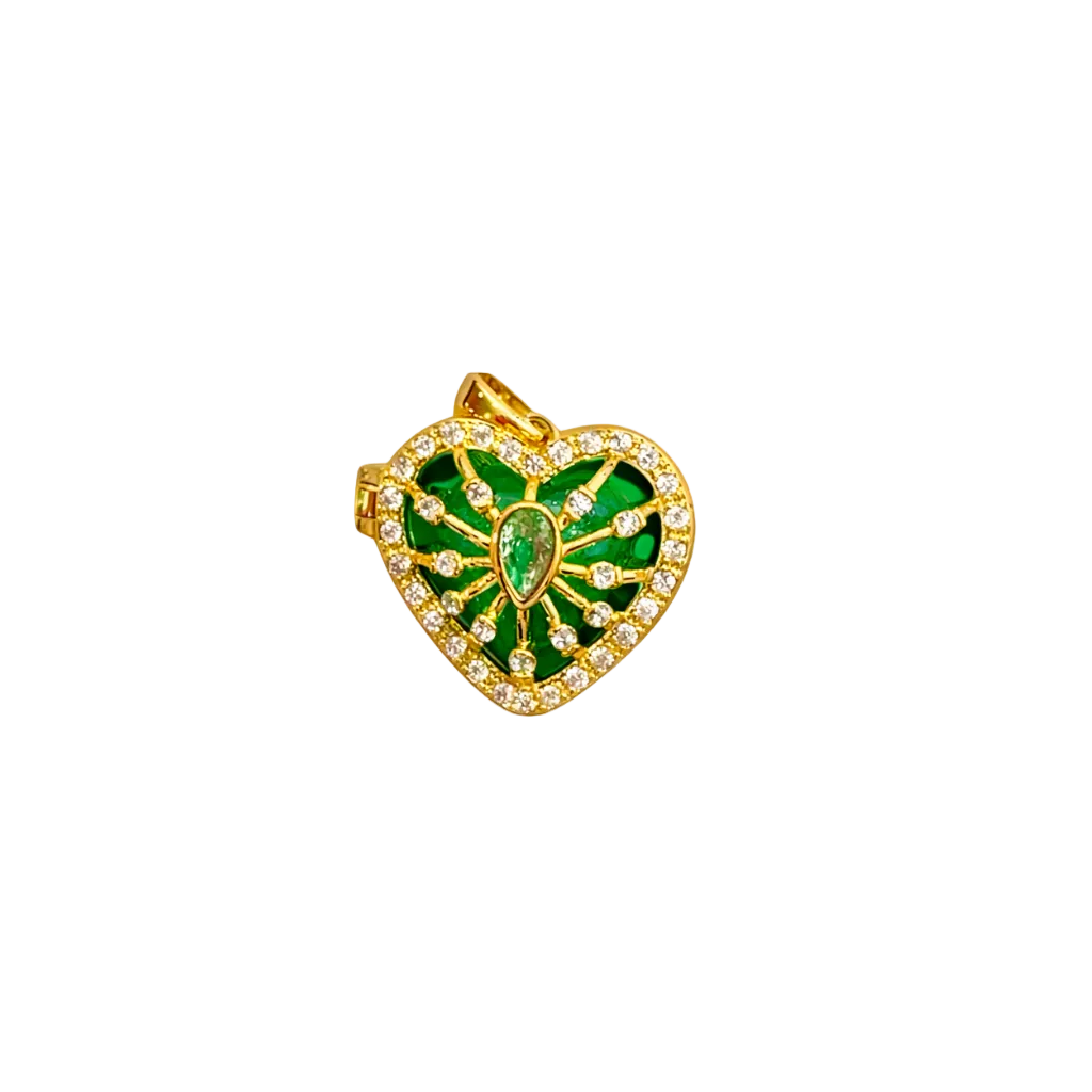 Green Aura Heart