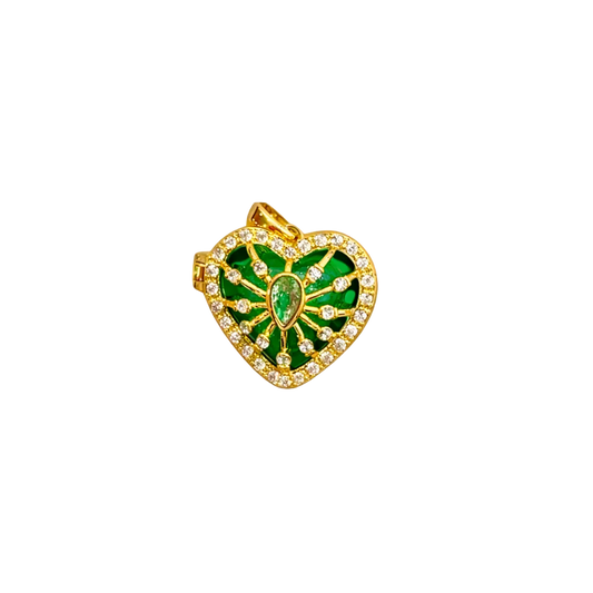 Green Aura Heart