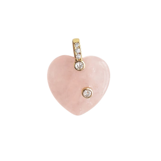 Blush Heart Charm