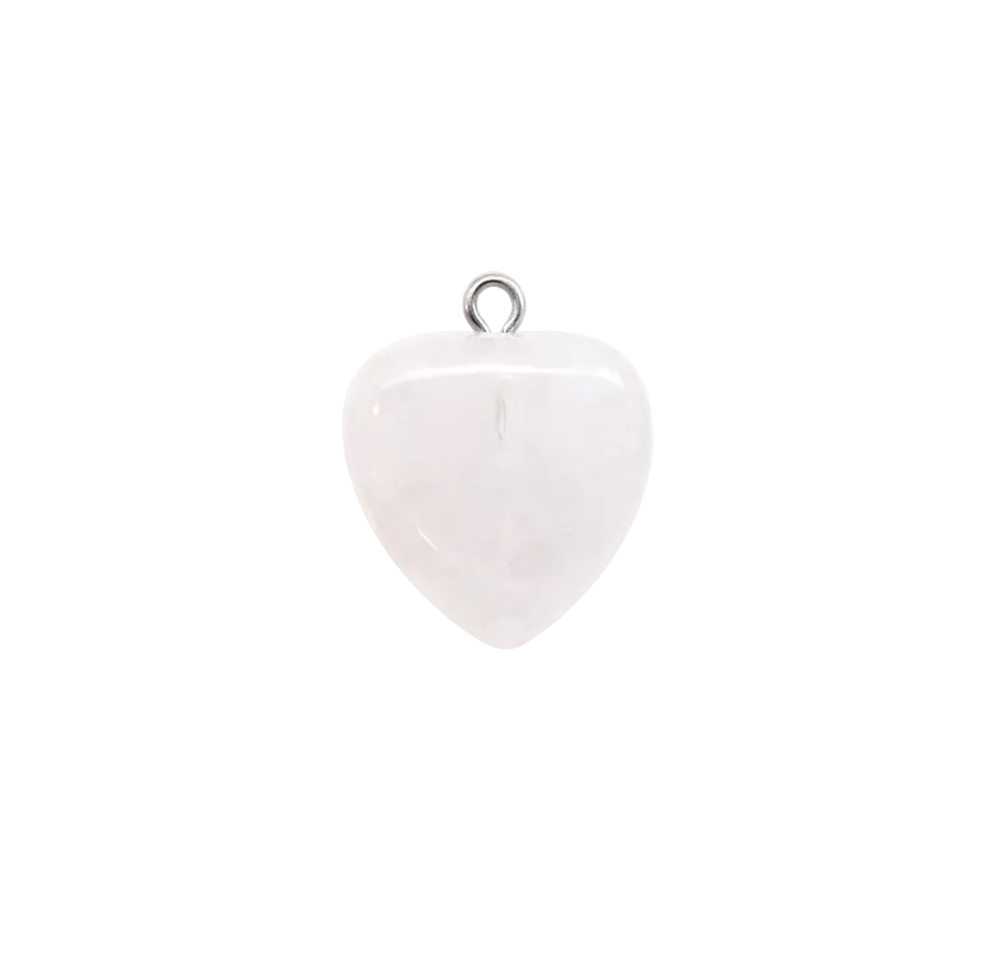 Clear Quartz Heart