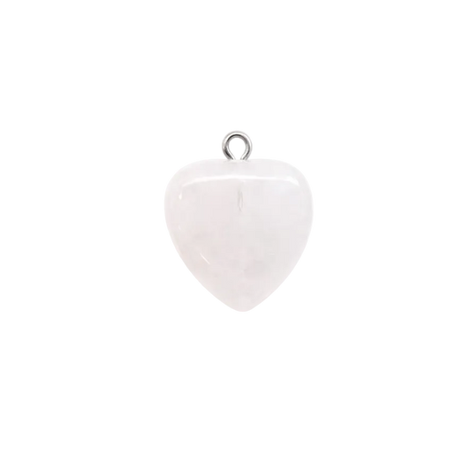 Clear Quartz Heart