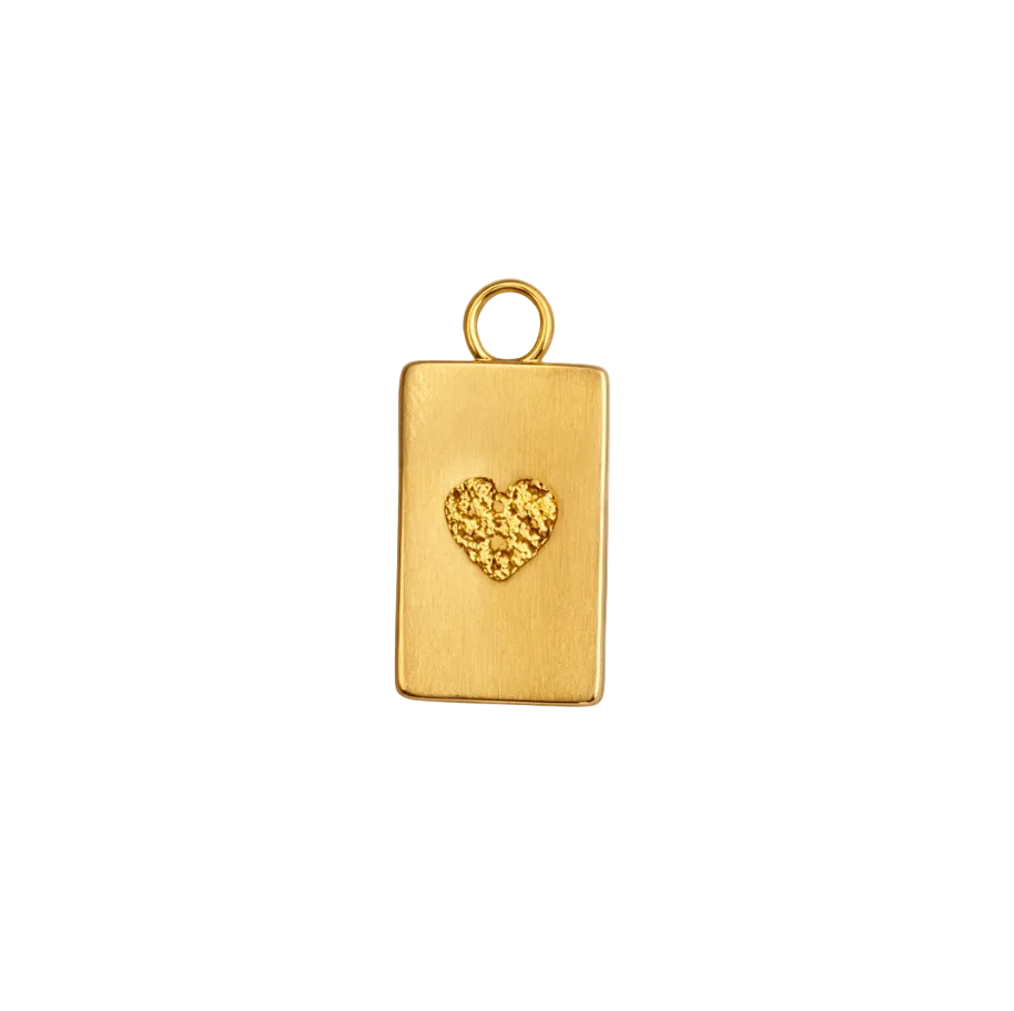 Golden Heart Tag