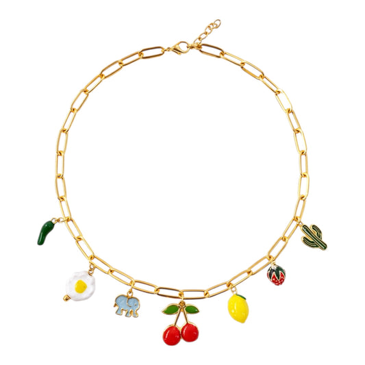 Fruit Fiesta Charm Kolye