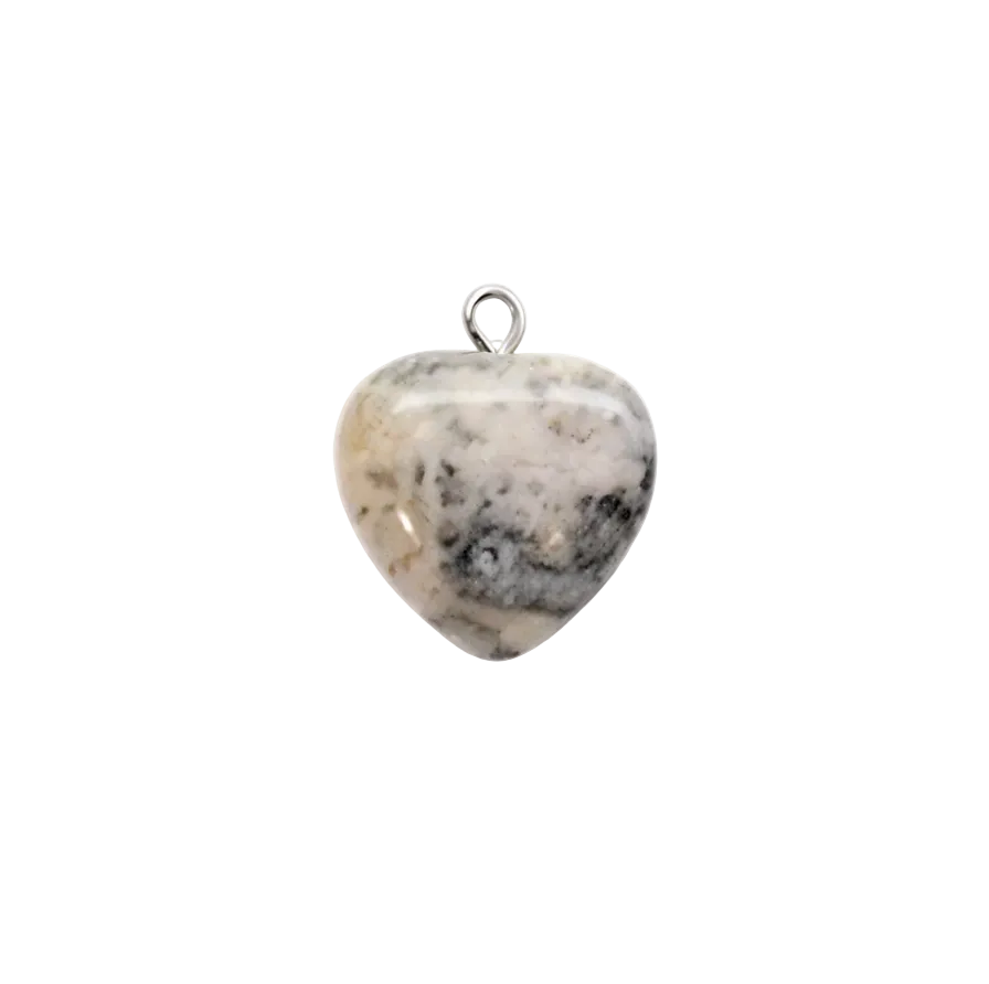 Howlite Heart
