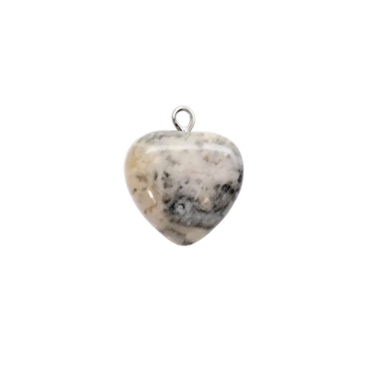 Howlite Heart