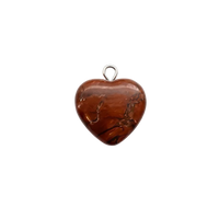 Mahogany Jasper Heart