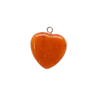 Orange Aventurine Heart