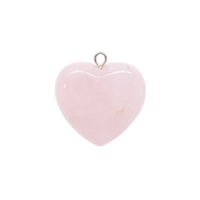 Pure Rose Quartz Heart