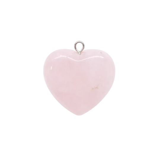 Pure Rose Quartz Heart
