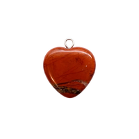 Red Jasper Heart