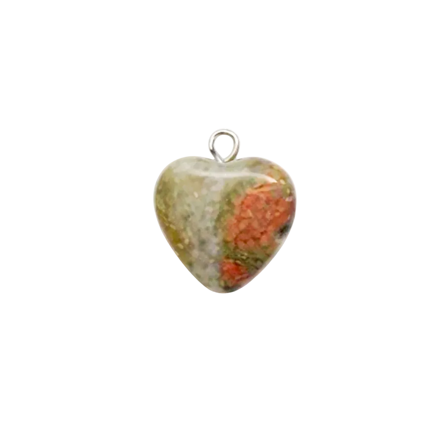 Unakite Heart