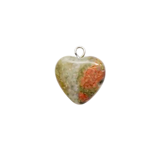 Unakite Heart