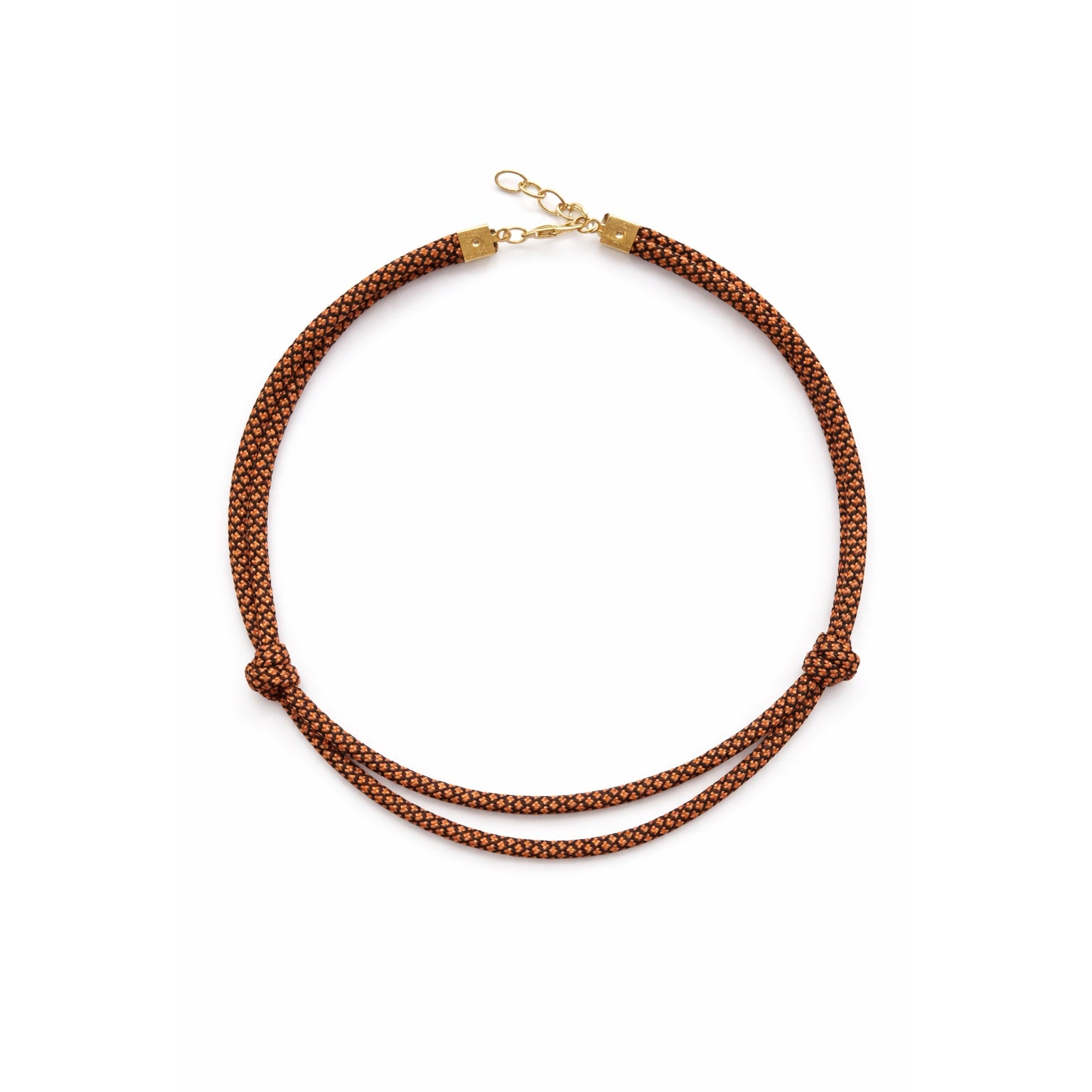Orange Rope Kolye
